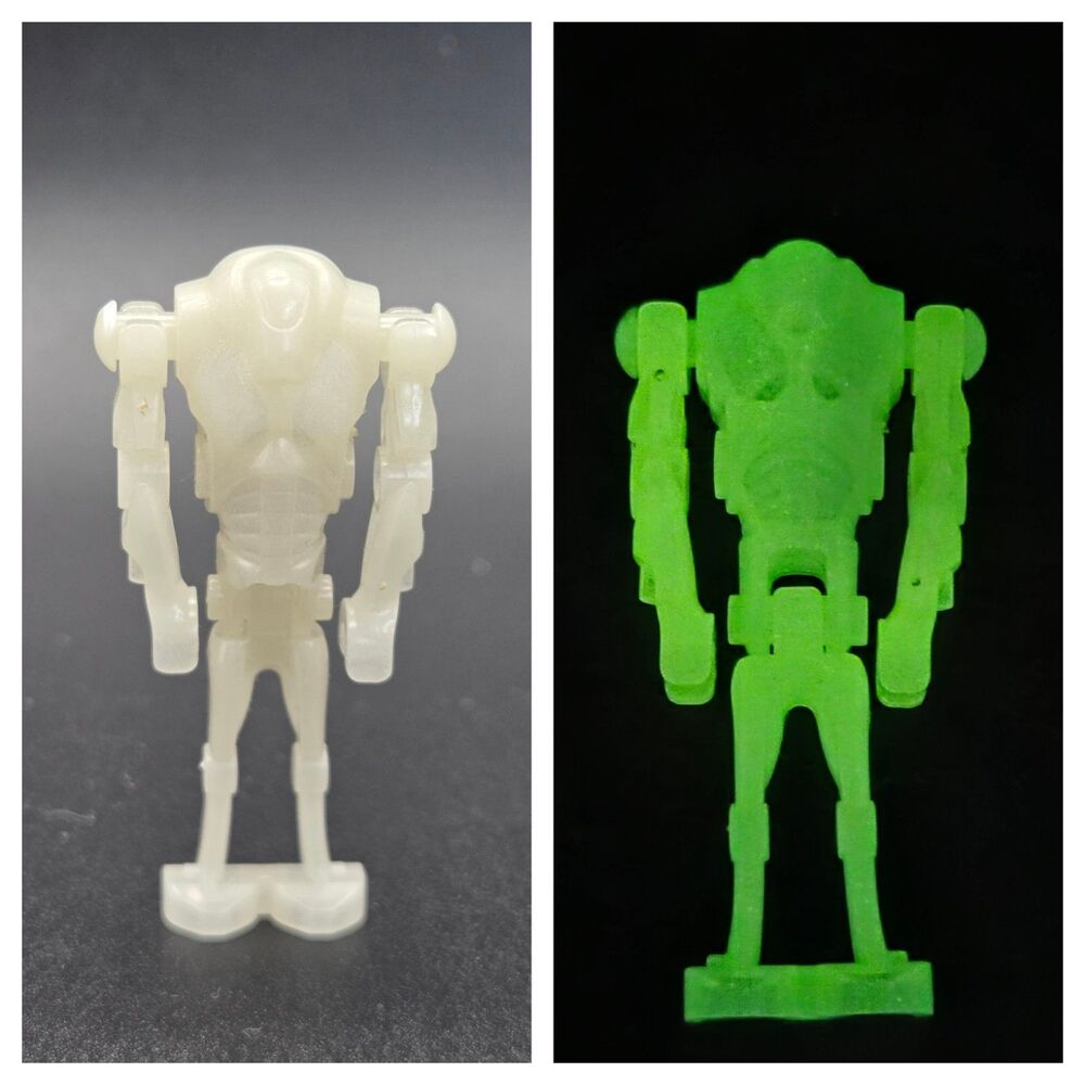 Custom Buildable Super Battle Droid Glow In The Dark